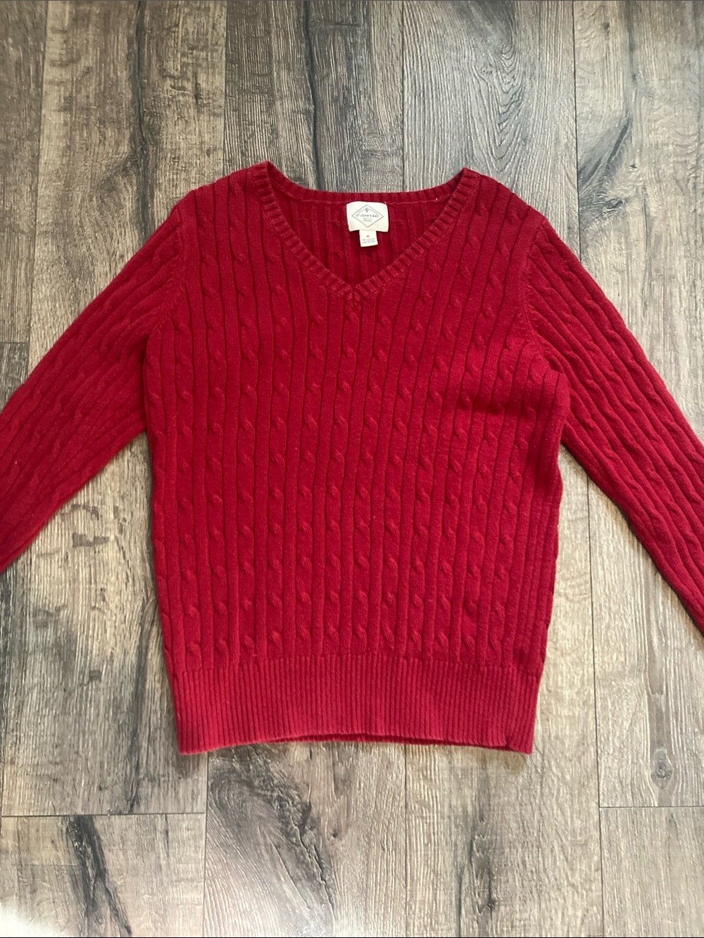 St John’s Bay Cable Knit Sweater